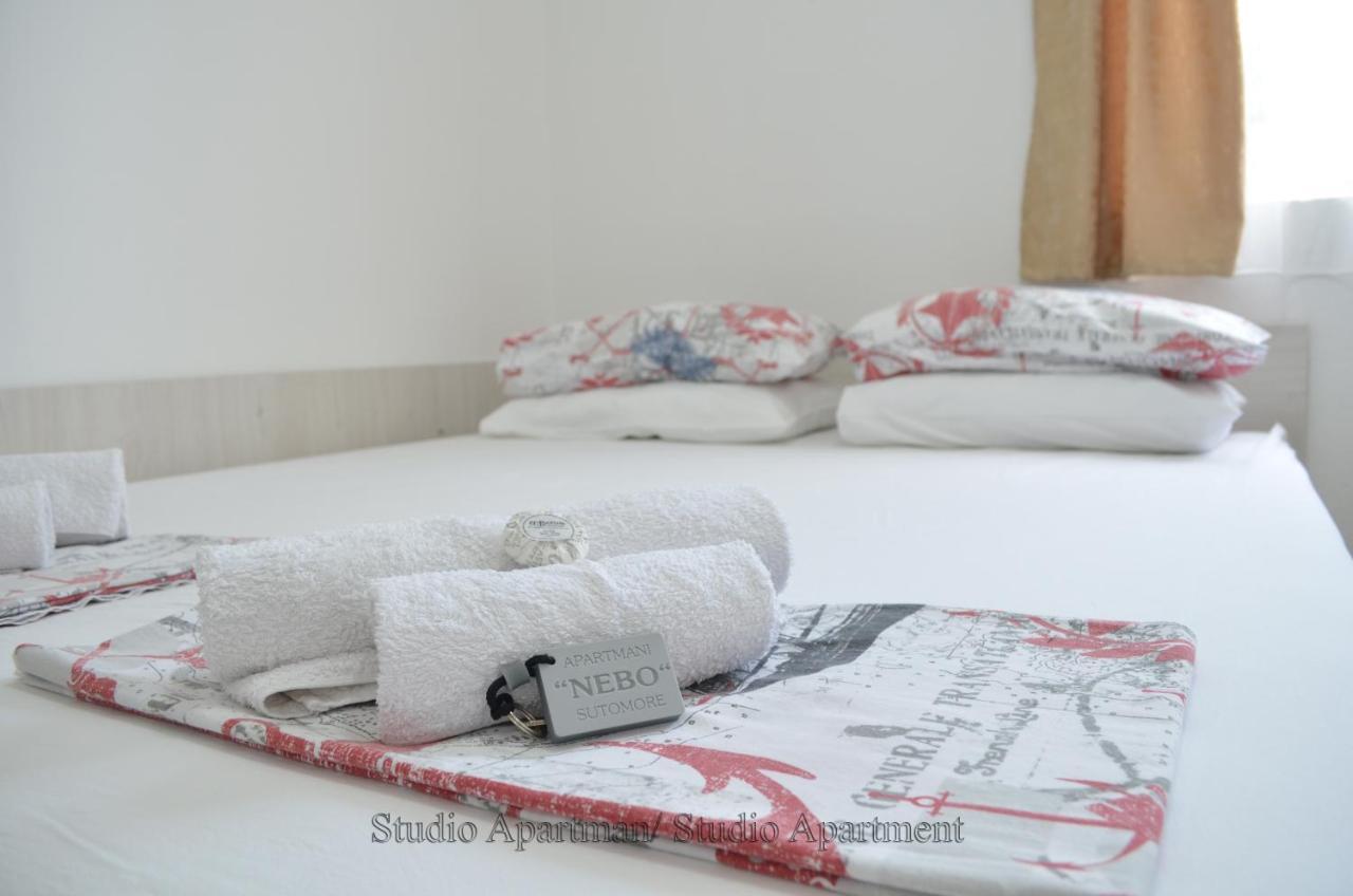 Apartmani "Nebo" 수토모레 외부 사진
